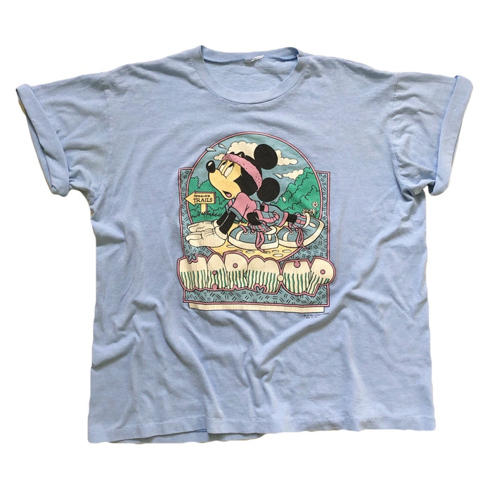 VINTAGE 80'S WARM UP MICKEY TEE
