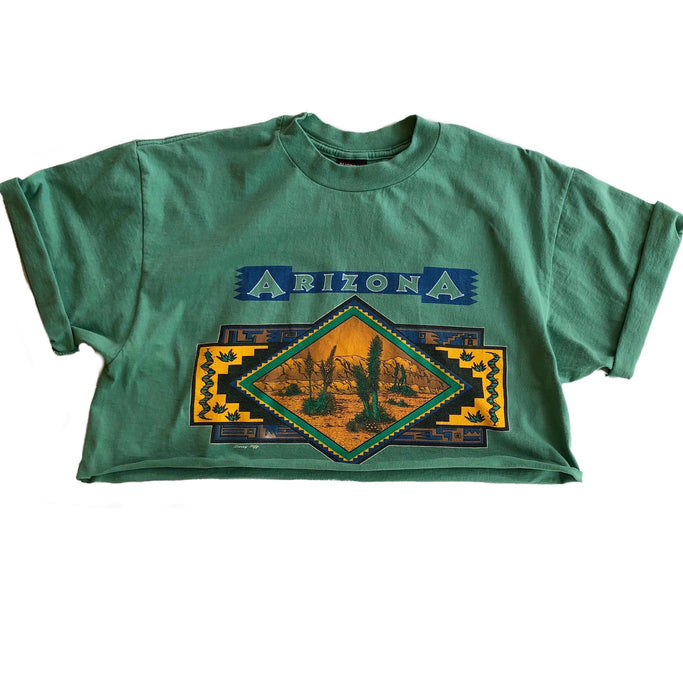 VINTAGE ARIZONA CROP TEE