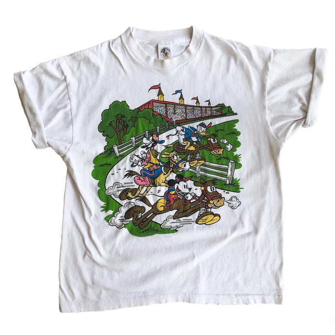 VINTAGE 90'S CARTOON DERBY TEE
