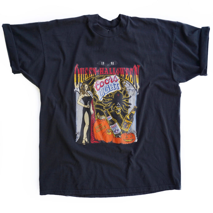 VINTAGE 90'S COORS QUEEN OF HALLOWEEN TEE