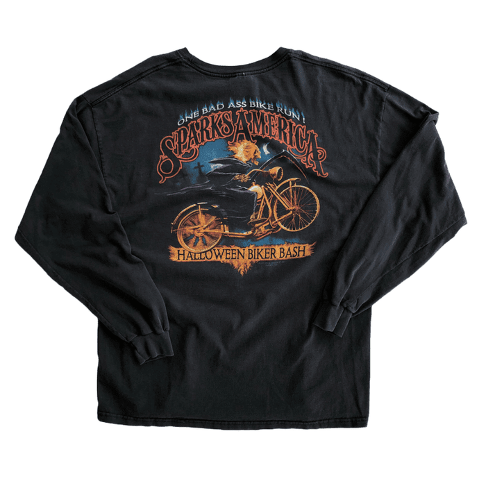 VINTAGE HALLOWEEN BIKER BASH LONG SLEEVE