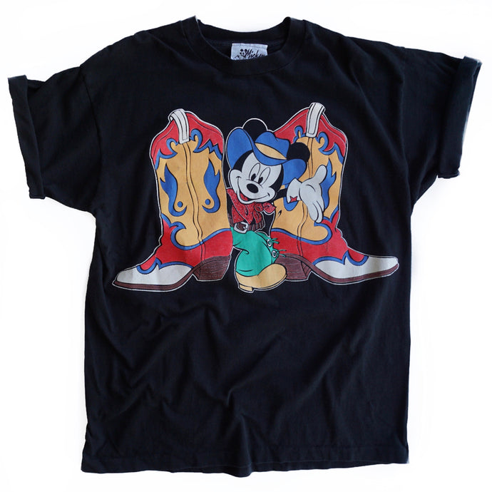 VINTAGE COWBOY MICKEY TEE