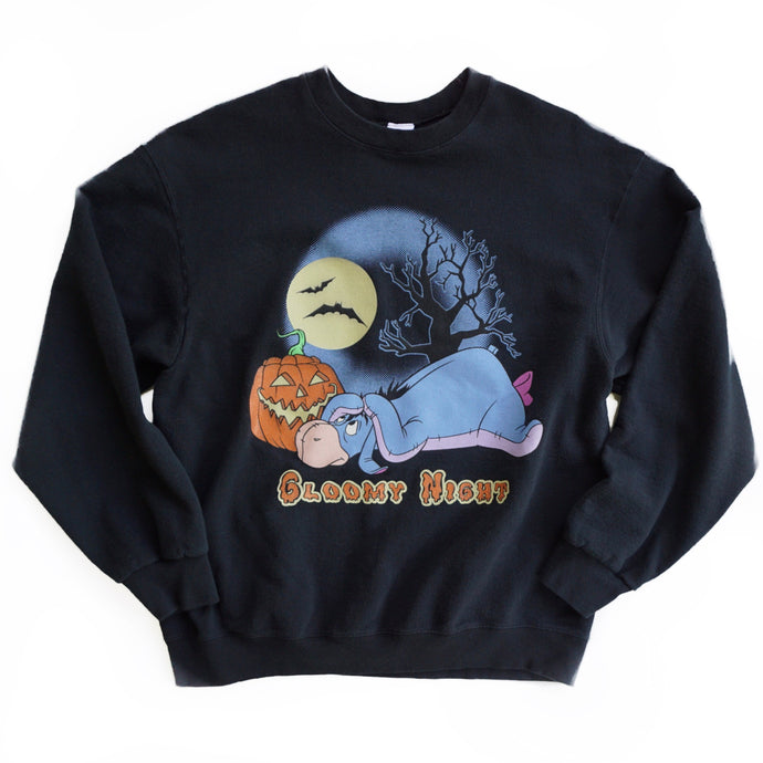 VINTAGE GLOOMY NIGHT EEYORE CREWNECK