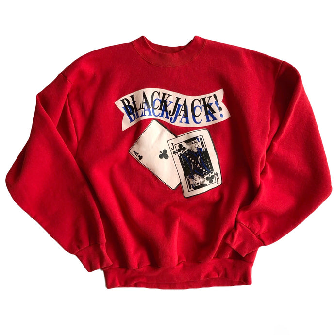 VINTAGE BLACK JACK CREWNECK