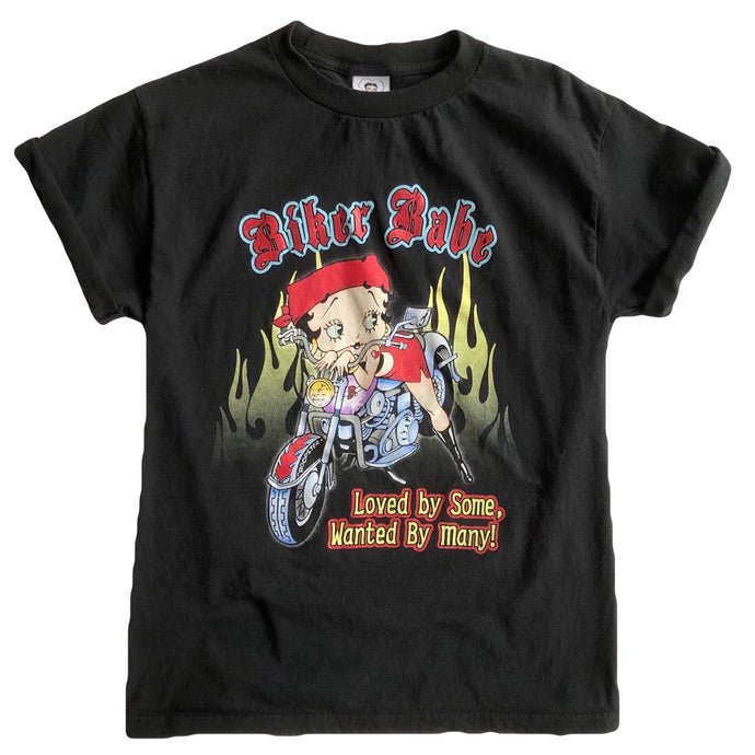 VINTAGE BIKER BABE BETTY BOOP