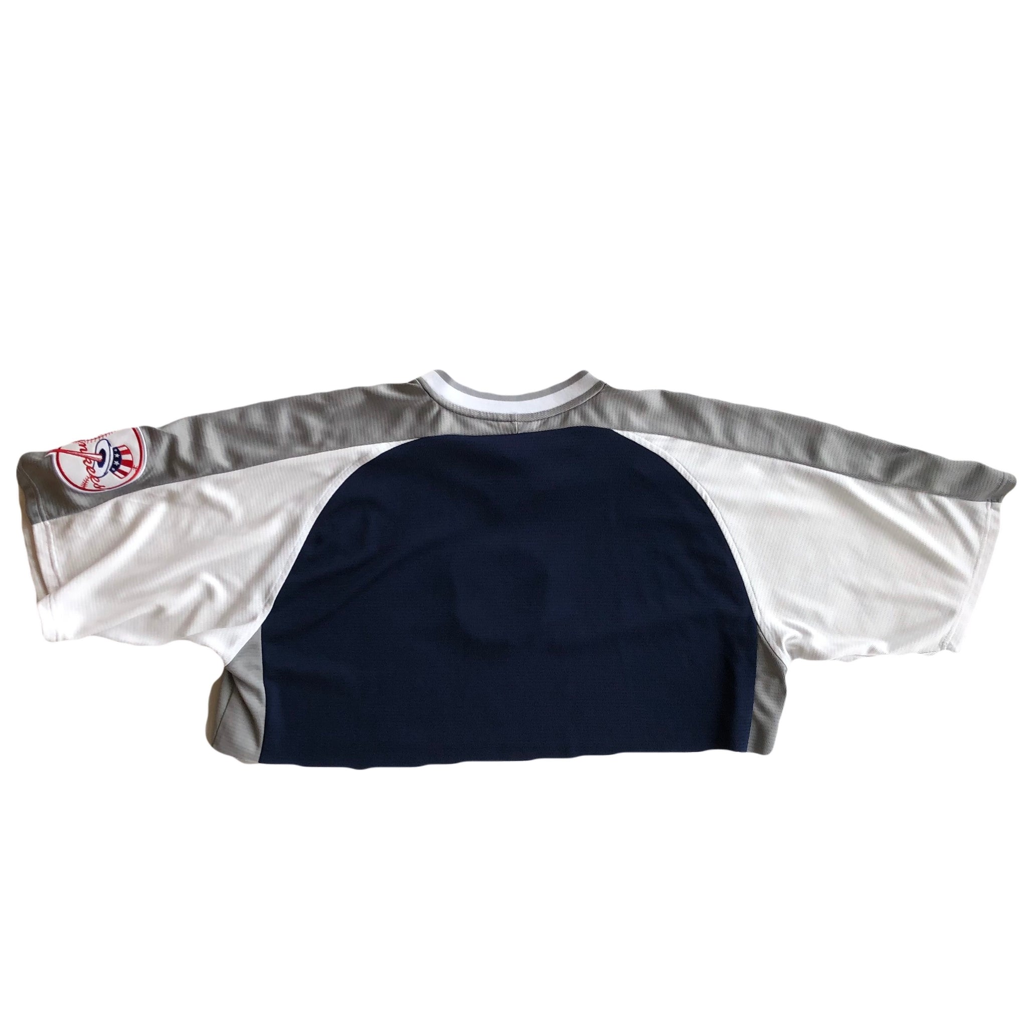 cropped yankees jersey