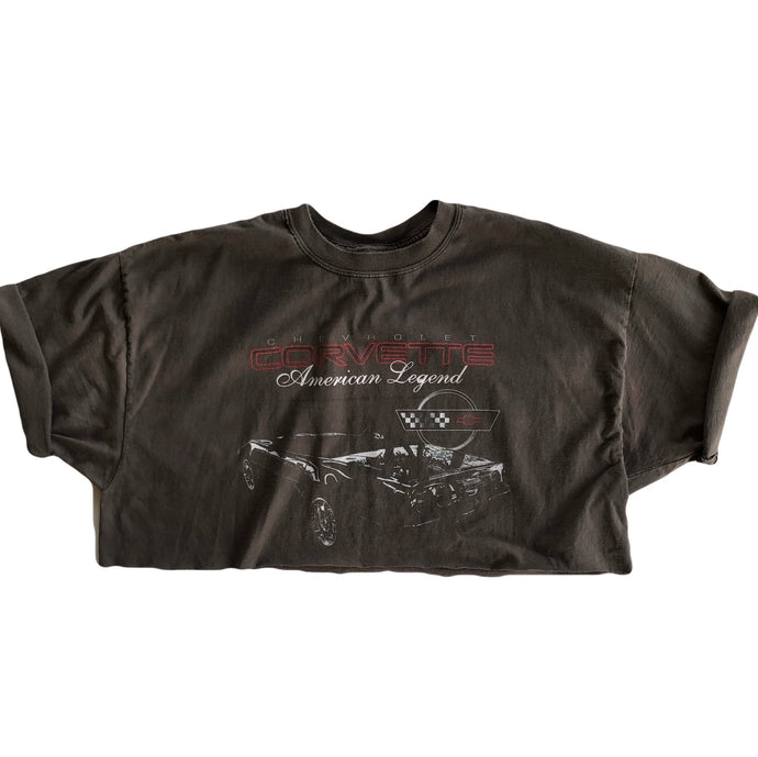 VINTAGE CORVETTE CROP TEE