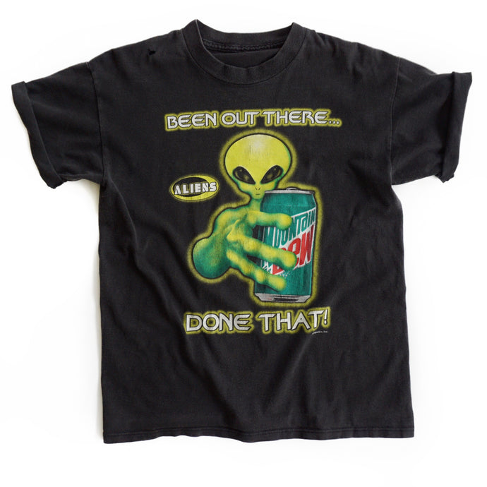 VINTAGE ALIENS MOUTAIN DEW TEE