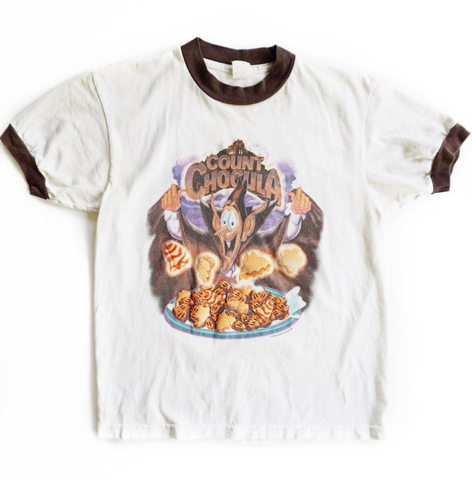 VINTAGE COUNT CHOCULA RINGER TEE