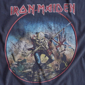 VINTAGE IRON MAIDEN DISTRESSED MUSCLE TEE