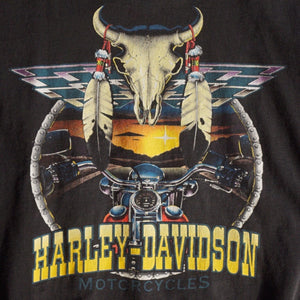 VINTAGE HARLEY RIDE INTO THE SUNSET TEE