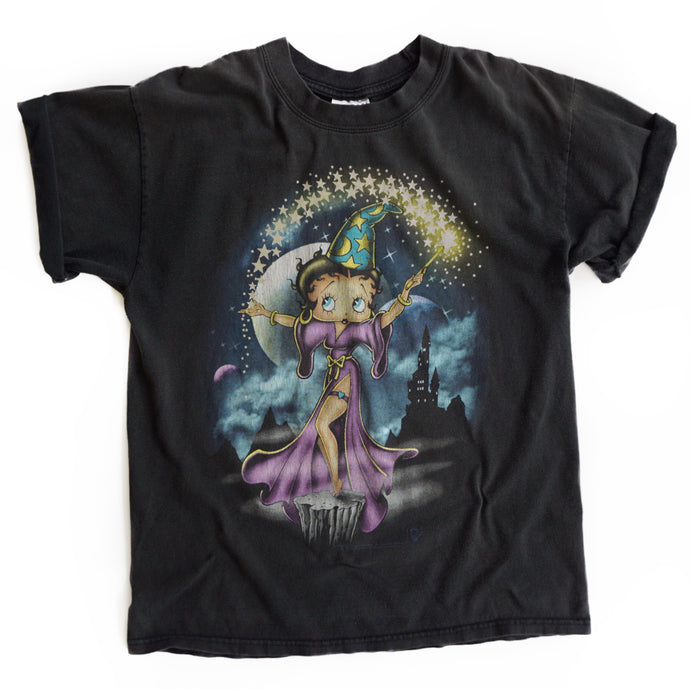 VINTAGE BETTY BOOP WIZARD TEE