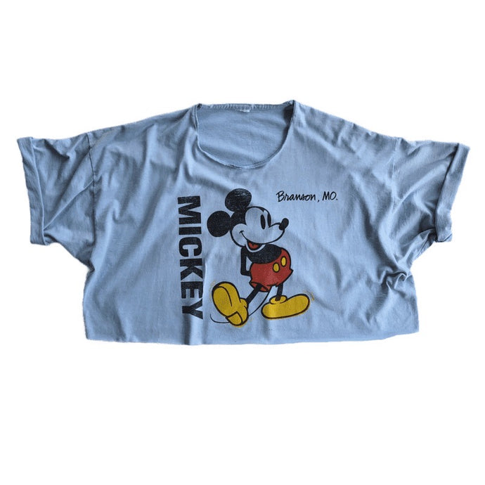 VINTAGE CLASSIC MICKEY CROP TEE