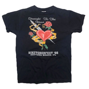 VINTAGE 90'S STRAIGHT TO THE HEART TEE