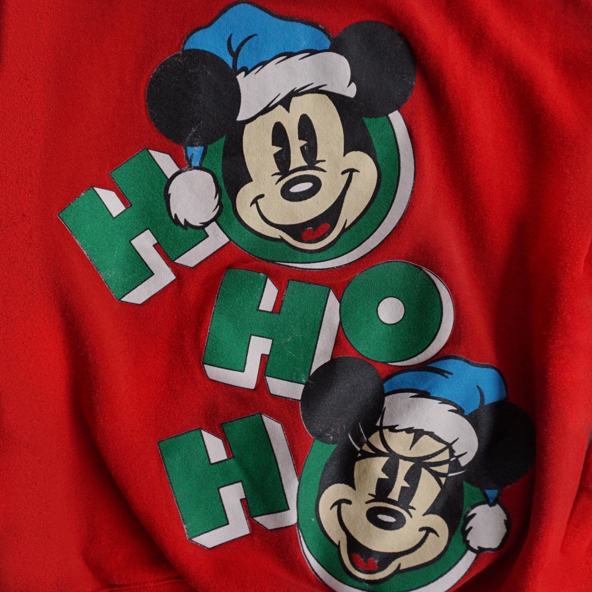 Vintage Mickey Christmas Crewneck Sanft