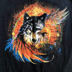 VINTAGE HARLEY FEATHER WOLF TANK