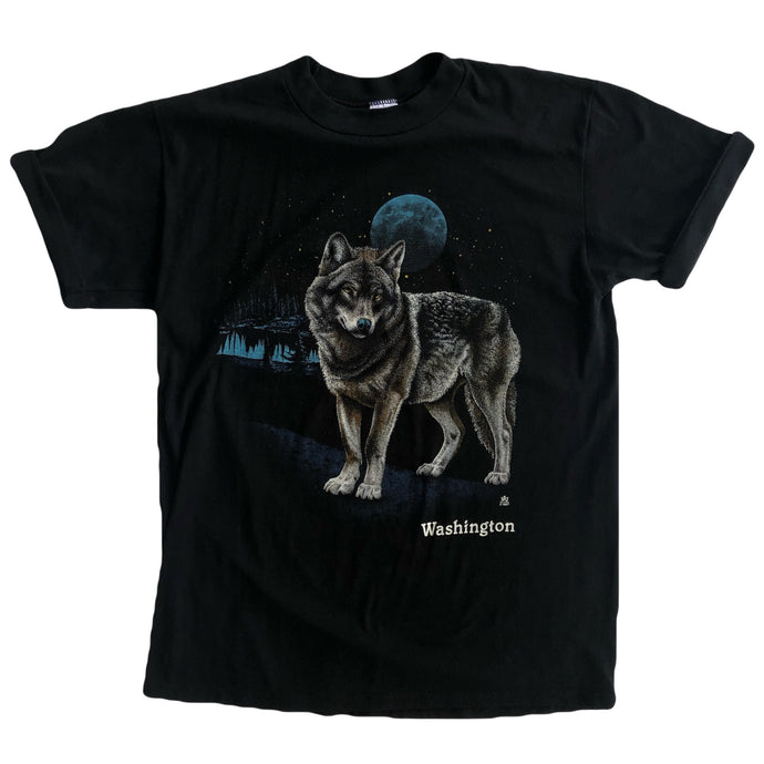 VINTAGE 80’s MIDNIGHT WOLF TEE