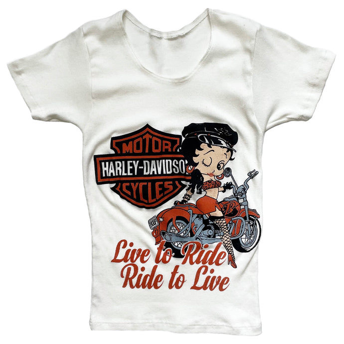 VINTAGE HARLEY BETTY TEE