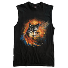 VINTAGE HARLEY FEATHER WOLF TANK